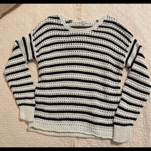 Madewell Blue & White Summer Sweater